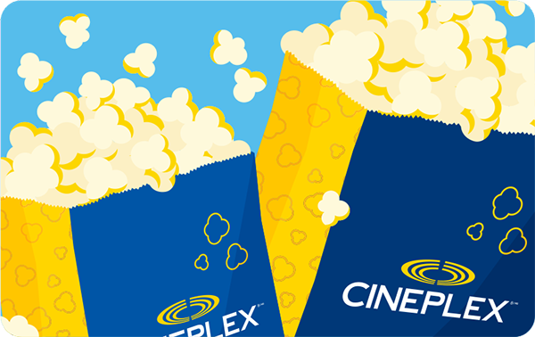 Cineplex gift card
